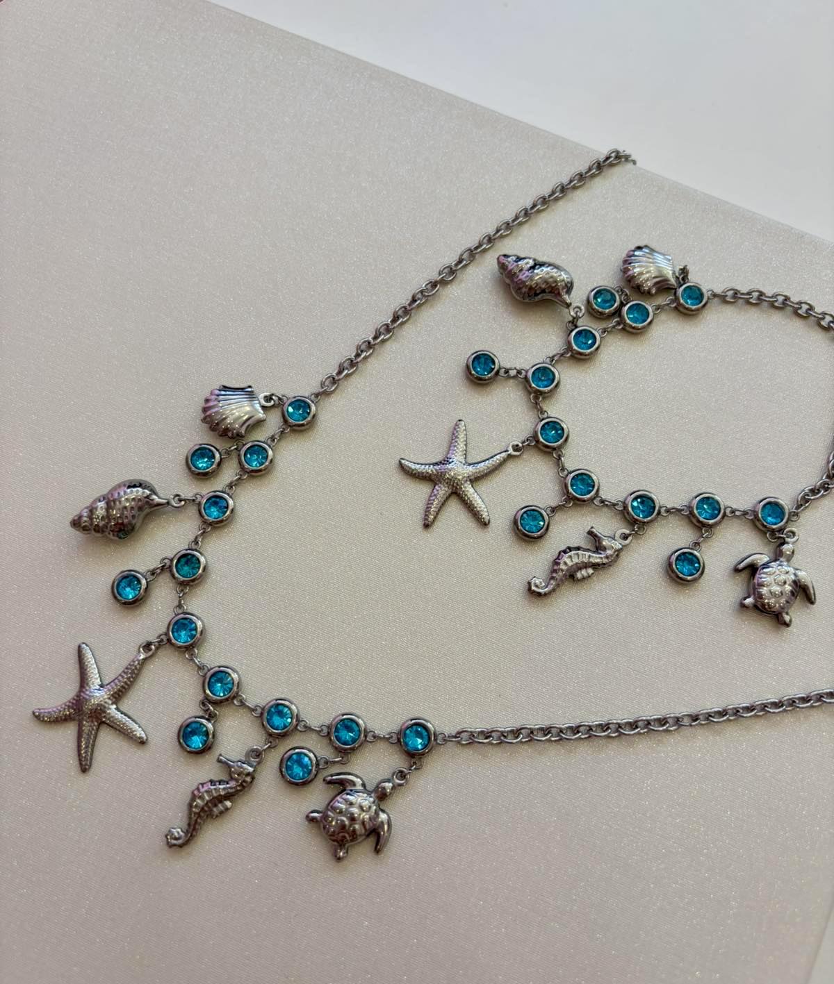 andros blue necklace